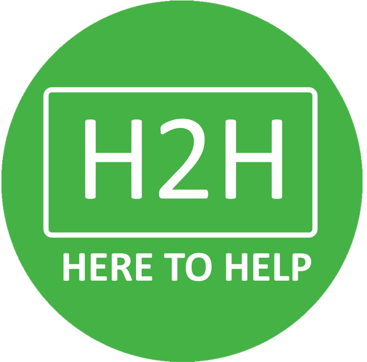Here to Help logo